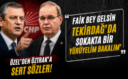Özel’den Öztrak’a Kibir Eleştirisi: “Tekirdağ’da Birlikte Yürüyelim”