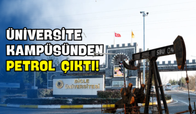 Üniversite Kampüsünden Petrol Çıktı!