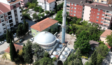 Çerkezköy Belediyesi Veliköy Camii’nin Dış Cephesini Yeni Bir Görünüme Kavuşturuyor!
