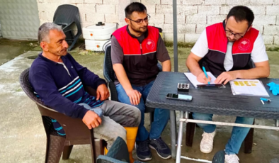 Üreticilerin Tarımsal İşletmelerinde Hasar Tespit Çalışmaları Yapıldı!