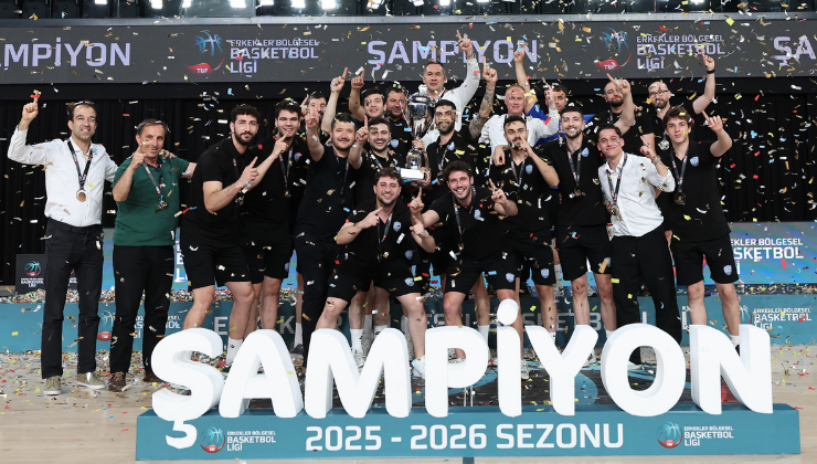 Tekirdağ NKÜ Spor Kulübü Erkek Basketbol Takımı, Sezonu Şampiyon Olarak Tamamladı!