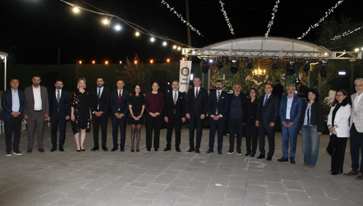 TBB Başkanı Av. R. Erinç Sağkan Meslektaşlarıyla Bir Araya Geldi!