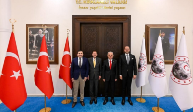 Vali Turan, Kuzey Makedonya Cumhuriyeti Ankara Büyükelçisi ile Görüştü!
