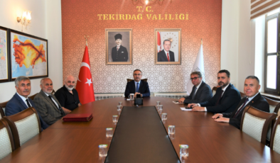 Vali Soytürk ve Konukları Protokol İmzaladı!