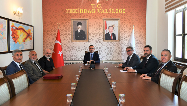 Vali Soytürk ve Konukları Protokol İmzaladı!
