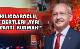 Kılıçdaroğlu, “Dertleri Ayrı Parti Kurmak!”