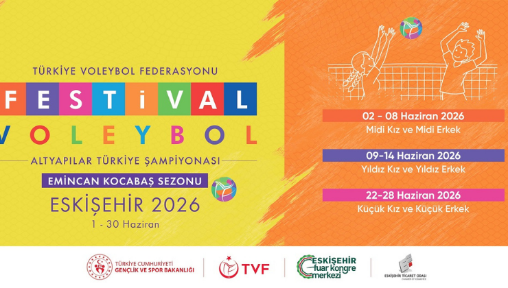 “Festival Voleybol Altyapılar Türkiye Şampiyonası” Gerçekleştirilecek!
