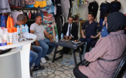 Vize Kaymakamı Kemal Balaban Kıyıköy Roman Derneği Başkanı ile Görüştü!