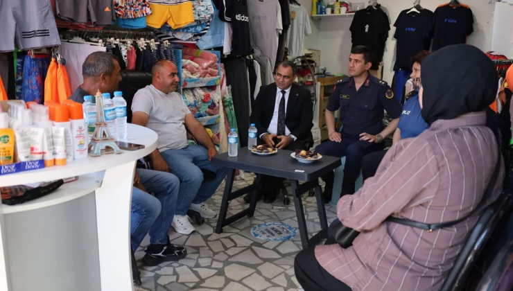 Vize Kaymakamı Kemal Balaban Kıyıköy Roman Derneği Başkanı ile Görüştü!
