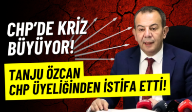 Tanju Özcan CHP Üyeliğinden İstifa Etti!