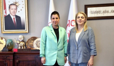 Rektör Rengin Ak, Süreyya Erkan’ı Makamında Ziyaret Etti!