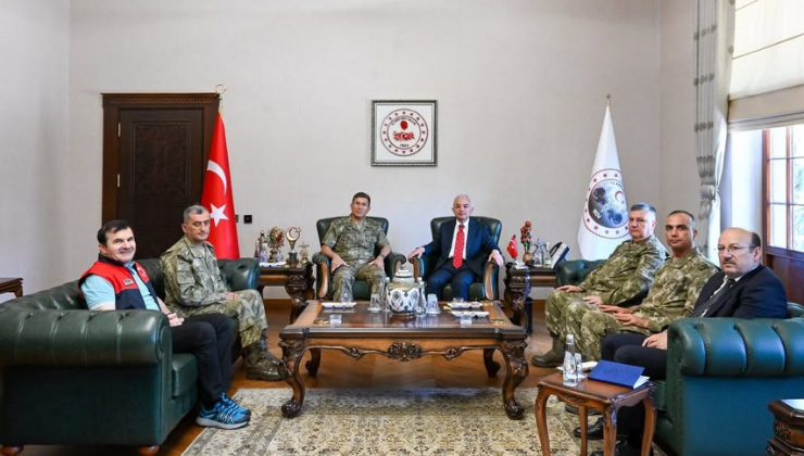 Orgeneral Bahtiyar Ersay, Kırklareli Valisi Uğur Turan’ı Ziyaret Etti!