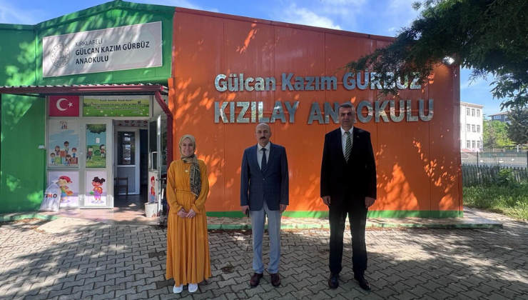 Kırklareli İl Millî Eğitim Müdürü Murat Altınöz Anaokulu Ziyareti Gerçekleştirdi!