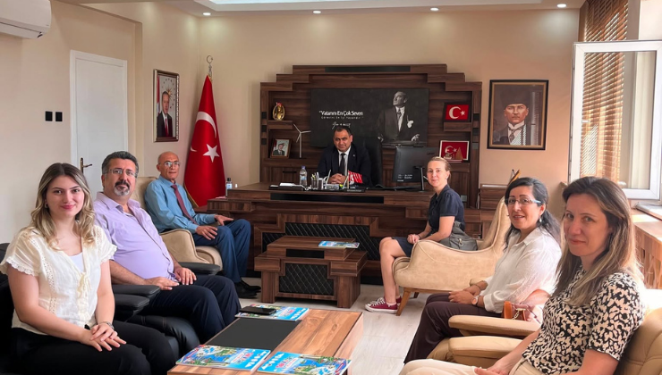 “Tek Vatan, 81 İl, 81 Renk” Boyama Kitabı Kaymakam Kemal Balaban’a Takdim Edildi!
