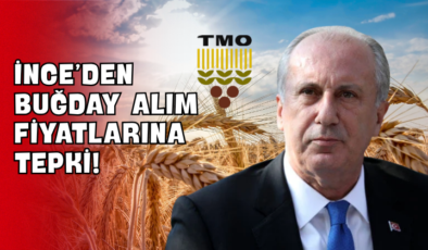 İnce’den Buğday Alım Fiyatlarına Tepki!
