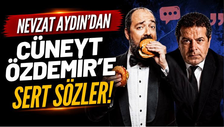 Nevzat Aydın’dan Cüneyt Özdemir’e Sert Sözler!