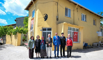 Vali Turan Şehit Ailesini Ziyaret Etti!