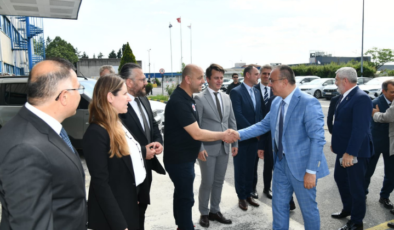 Tekirdağ Valisi Recep Soytürk Fabrika Ziyareti Gerçekleştirdi!