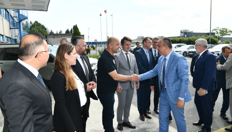 Tekirdağ Valisi Recep Soytürk Fabrika Ziyareti Gerçekleştirdi!