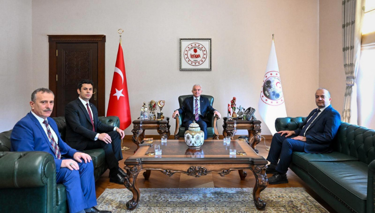 Vali Turan Konuklarını Ağırladı!