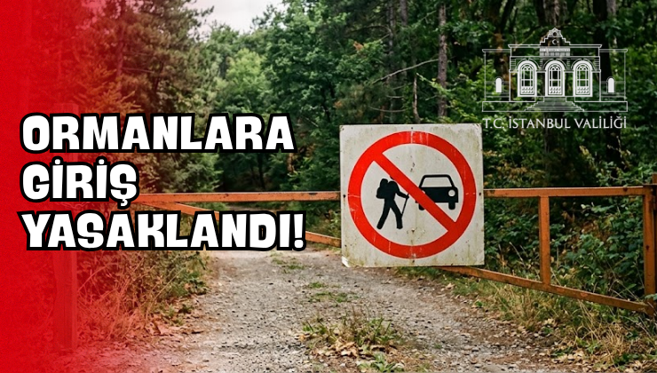Ormanlara Giriş Yasaklandı!