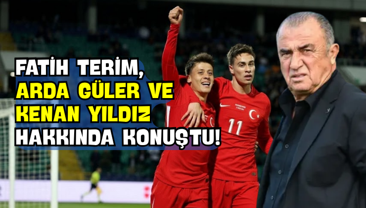 Fatih Terim, Arda Güler ve Kenan Yıldız Hakkında Konuştu!