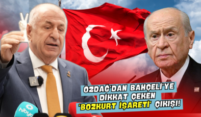 Özdağ’dan Bahçeli’ye ‘Bozkurt İşareti’ Çıkışı!