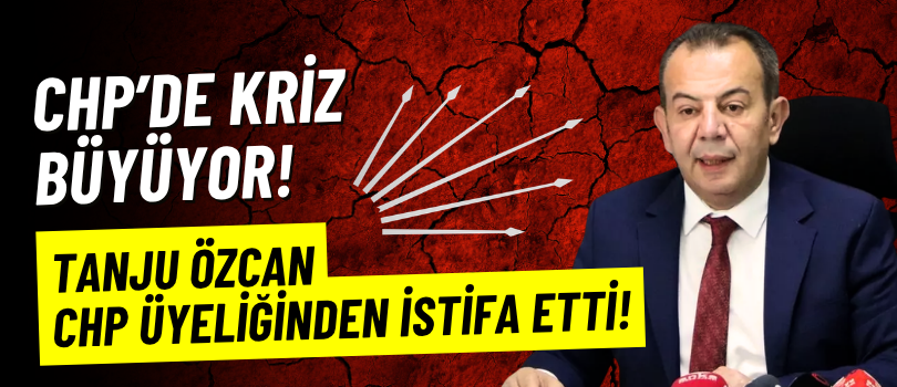 Tanju Özcan CHP Üyeliğinden İstifa Etti!