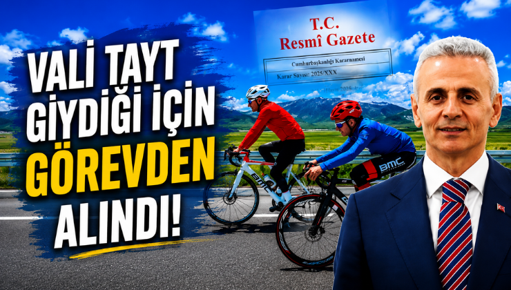 Vali Tayt Giydiği İçin Görevden Alındı!