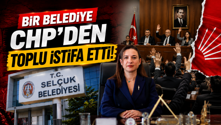 Bir Belediye CHP’den Toplu İstifa Etti!