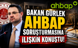 Bakan Gürlek AHBAP Soruşturmasına İlişkin Konuştu!
