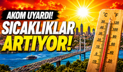 AKOM Uyardı! Sıcaklıklar Artıyor!