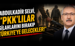 Abdulkadir Selvi, “PKK’lılar Silahlarını Bırakıp Türkiye’ye Gelecekler!”