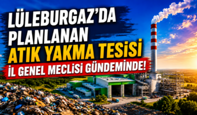 Lüleburgaz’da Planlanan Atık Yakma Tesisi İl Genel Meclisi Gündeminde!