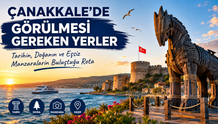 ÇANAKKALE; Tarihin, Doğanın ve Eşsiz Manzaraların Buluştuğu Rota