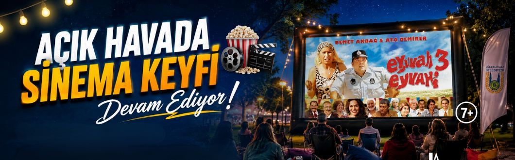 Açık Havada Sinema Keyfi Devam Ediyor!