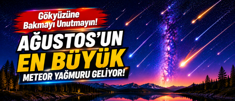Gökyüzüne Bakmayı Unutmayın! Ağustos’un En Büyük Meteor Yağmuru Geliyor!