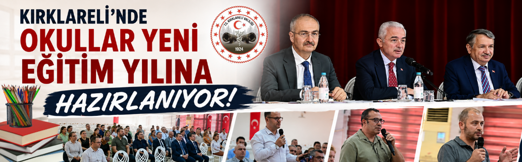 Kırklareli’nde Okullar Yeni Eğitim Yılına Hazırlanıyor! Vali Uğur Turan Bakım-Onarım Çalışmalarını Değerlendirdi!