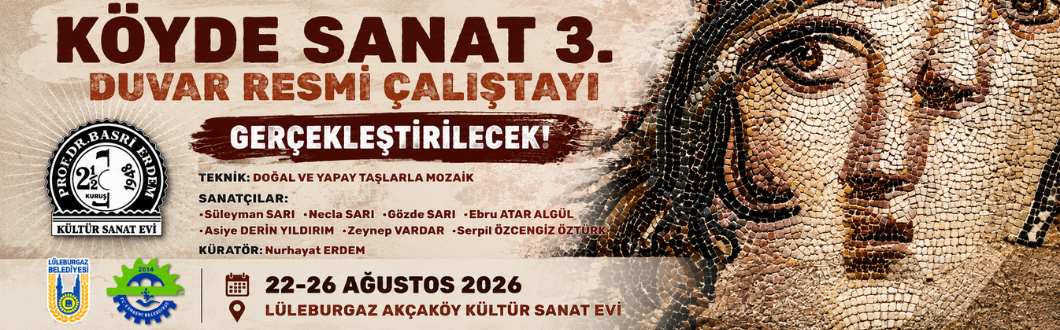 Köyde Sanat 3. Duvar Resmi Çalıştayı Gerçekleştirilecek!
