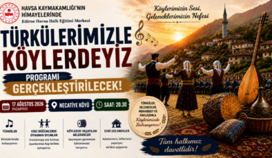 “Türkülerimizle Köylerdeyiz” Programı Gerçekleştirilecek!