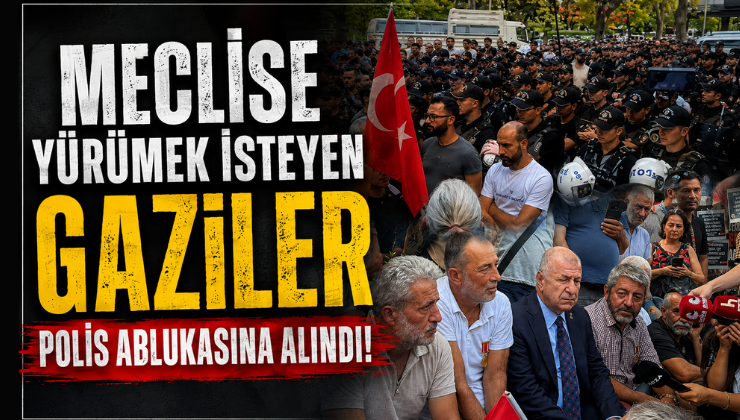 Gündem “Çerçeve Yasa” Meclise Yürümek İsteyen Gaziler Polis Ablukasına Alındı!