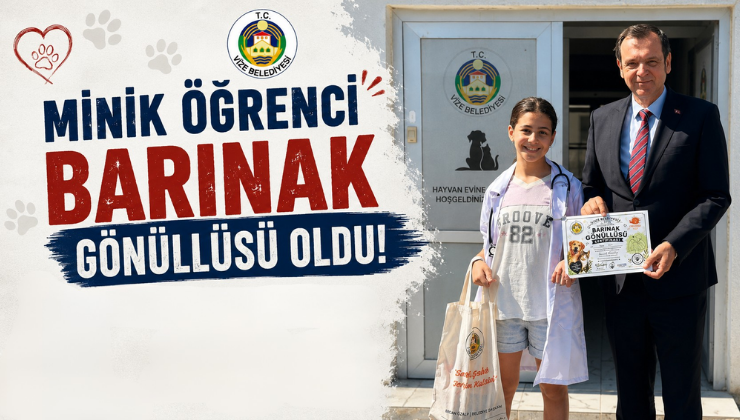 Minik Öğrenci Barınak Gönüllüsü Oldu!