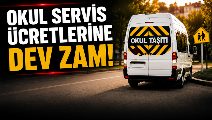 Okul Servis Ücretlerine Dev Zam!