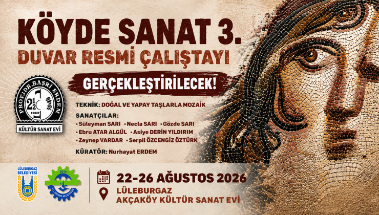 Köyde Sanat 3. Duvar Resmi Çalıştayı Gerçekleştirilecek!