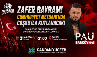 Zafer Bayramı Cumhuriyet Meydanı’nda Coşkuyla Kutlanacak!
