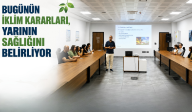 “Bugünün İklim Kararları, Yarının Sağlığını Belirliyor” Konulu Eğitim Toplantısı Yapıldı!