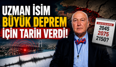 Uzman İsim Büyük Deprem İçin Tarih Verdi!