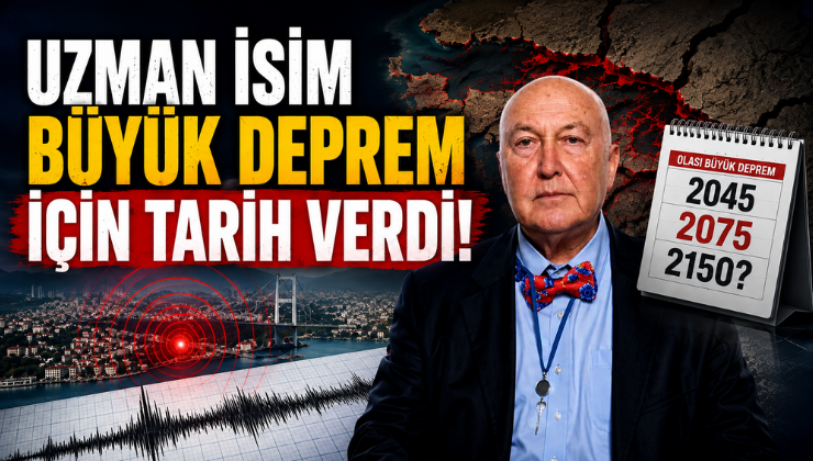 Uzman İsim Büyük Deprem İçin Tarih Verdi!