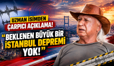 Uzman İsimden Çarpıcı Açıklama! “Beklenen Büyük Bir İstanbul Depremi Yok!”