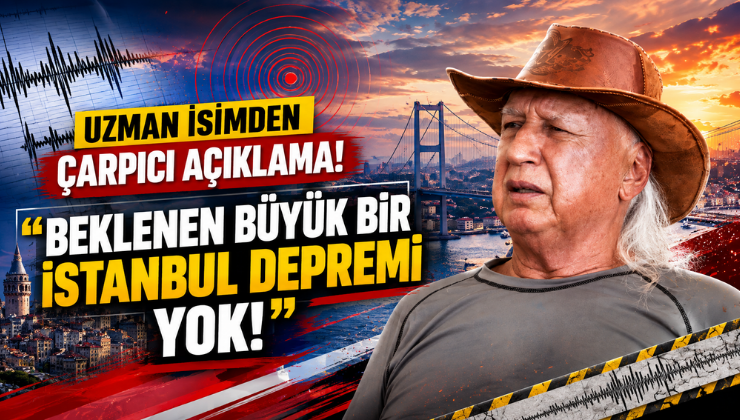 Uzman İsimden Çarpıcı Açıklama! “Beklenen Büyük Bir İstanbul Depremi Yok!”